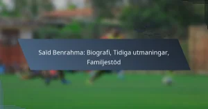 Saïd Benrahma: Biografi, Tidiga utmaningar, Familjestöd